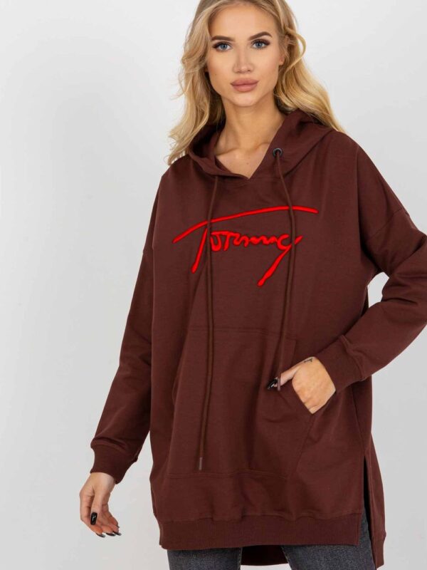 Bluza Damska Model VI-BL-335.25X Dark Brown - Factory Price