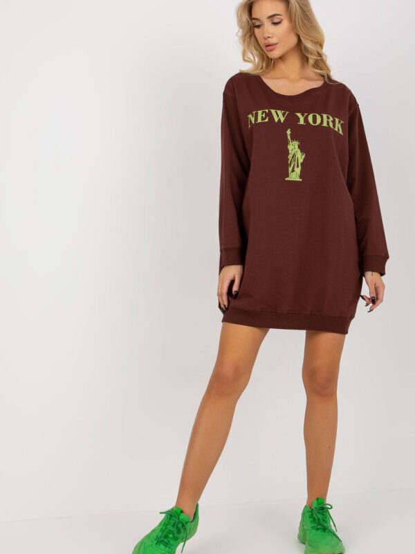 Bluza Damska Model VI-BL-3212.15X Dark Brown - Factory Price