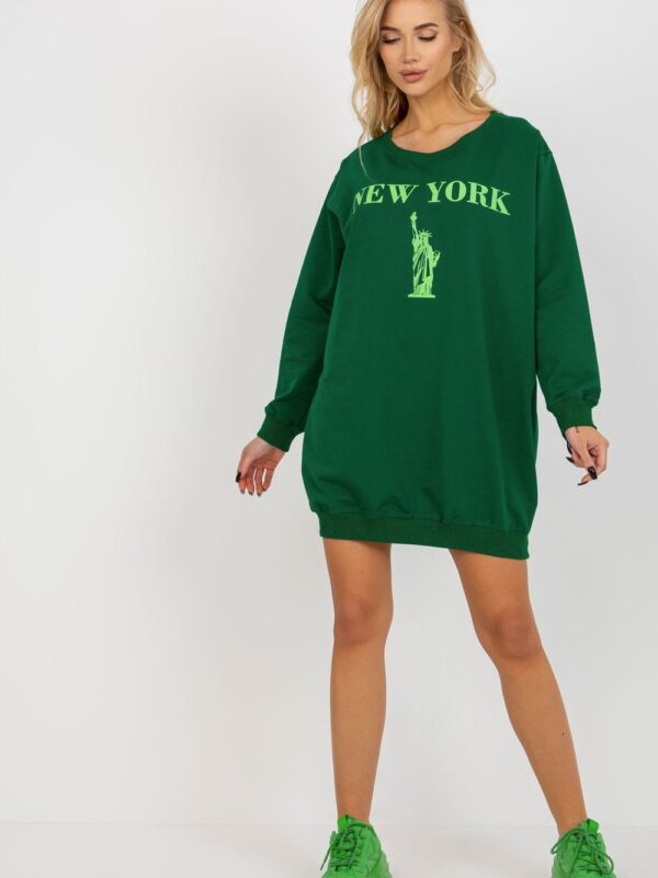 Bluza Damska Model VI-BL-3212.15X Dark Green - Factory Price
