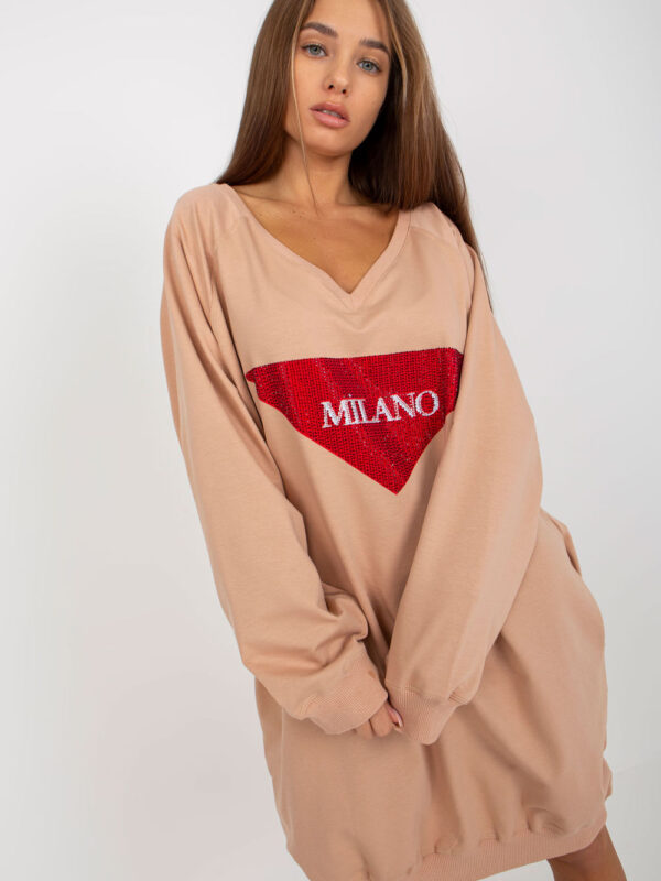 Bluza Damska Model VI-BL-3113.73P Dark Beige - Factory Price
