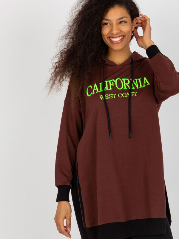 Bluza Damska Model VI-BL-327.70P Dark Brown - Factory Price