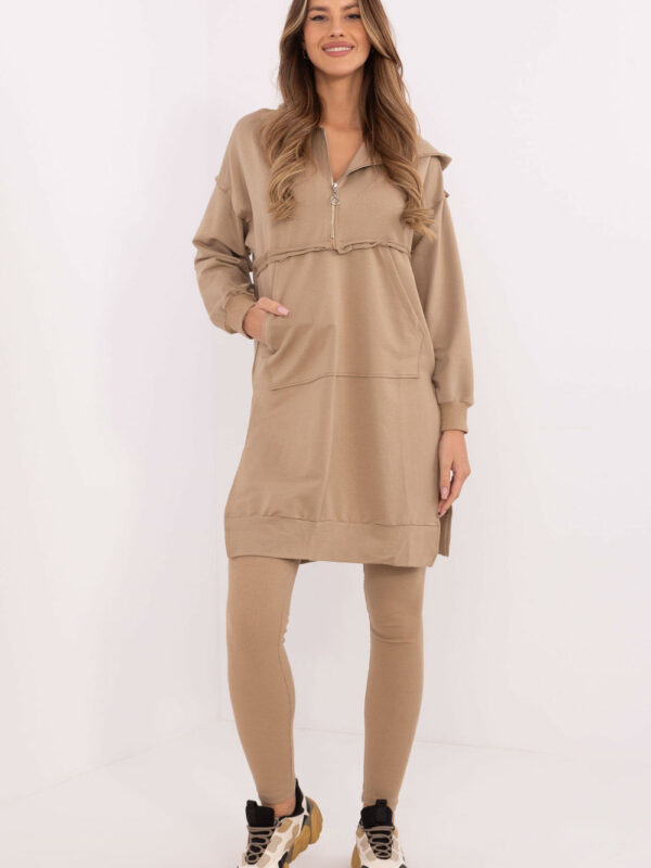 Spodnie Komplet Model EM-KMPL-853.34 Dark Beige - Factory Price