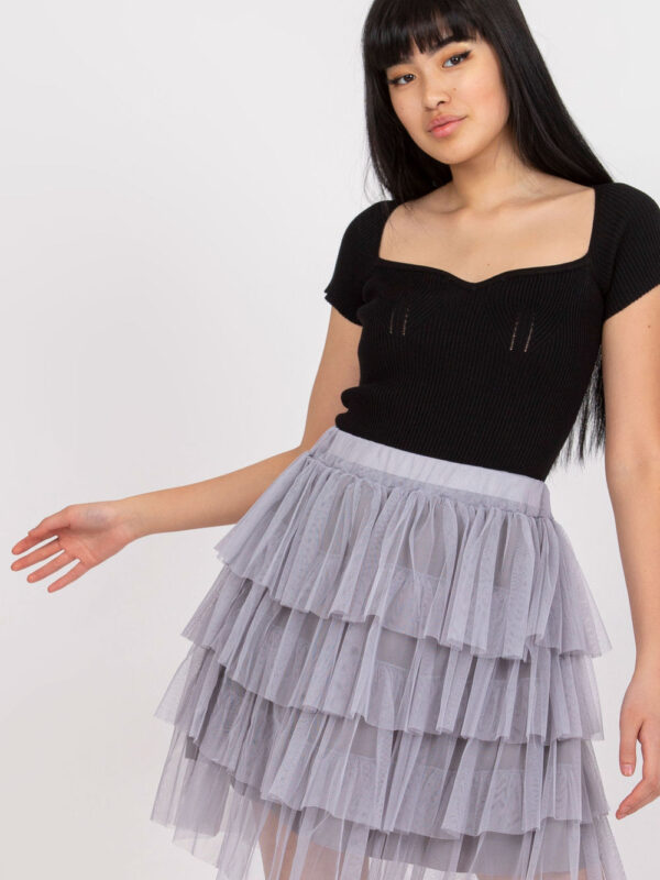 Spódnica Model TW-SD-BI-0517.84 Grey - Och Bella
