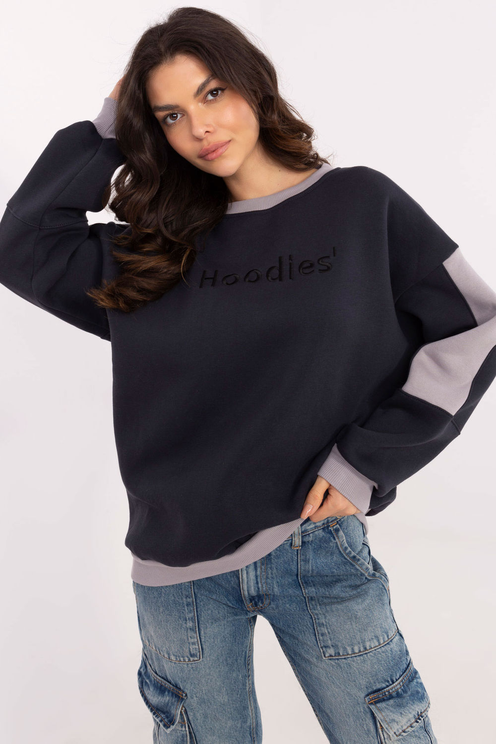 Bluza Damska Model EM-BL-983.10X Navy - Factory Price