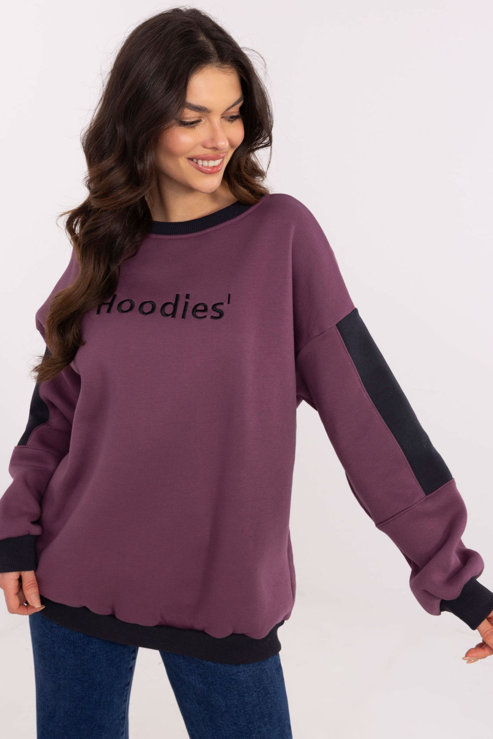 Bluza Damska Model EM-BL-983.10X Dark Violet - Factory Price