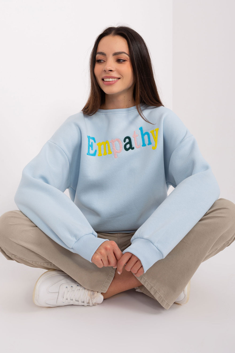 Bluza Damska Model EM-BL-617-12.04 Light Blue - Factory Price