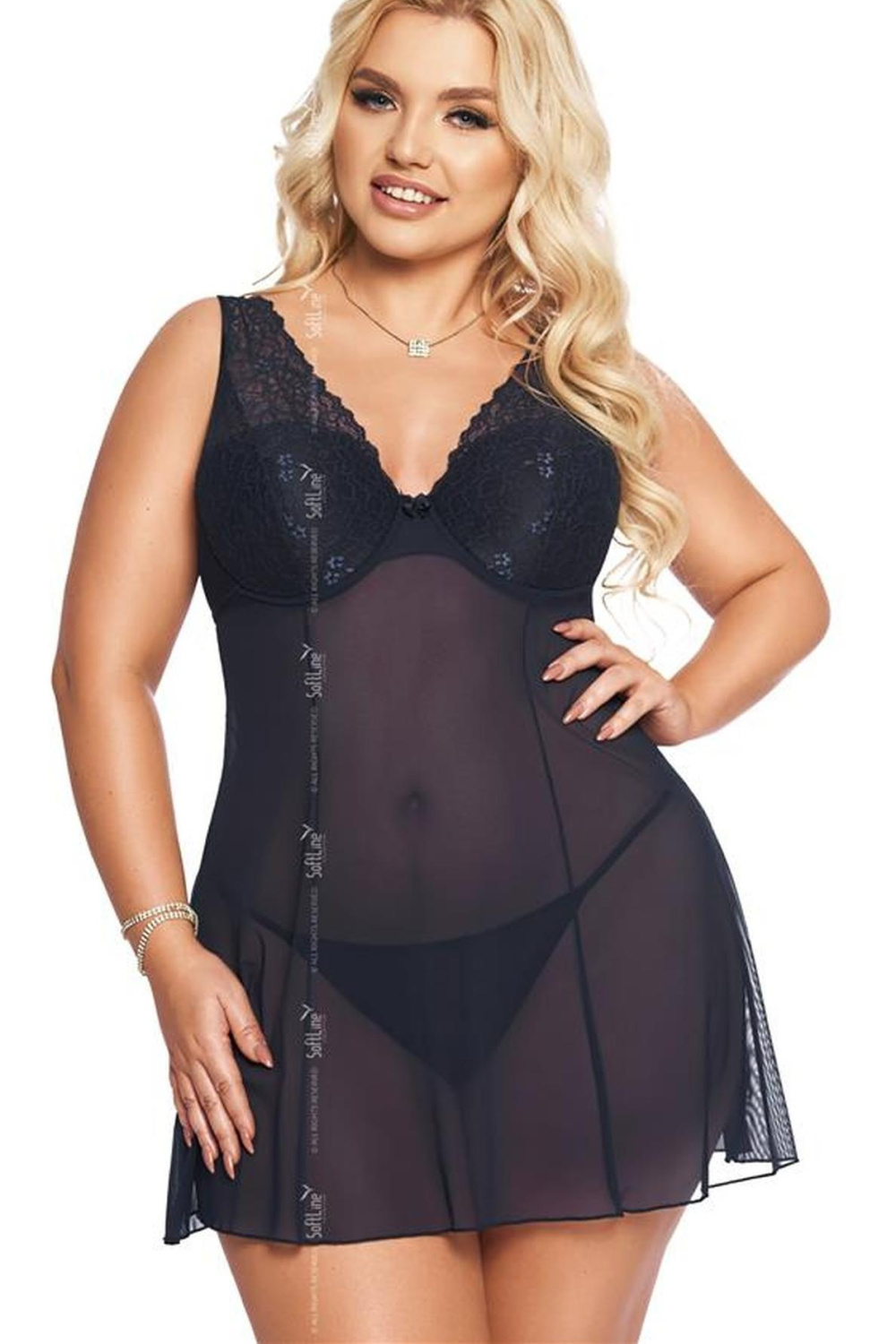 Komplet Model Berta Blue - SoftLine Collection