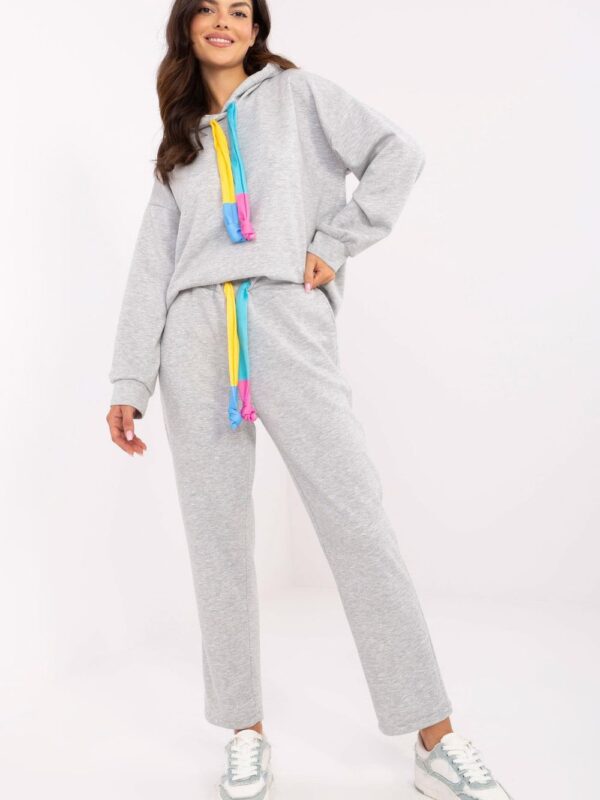 Spodnie Komplet Model DHJ-KMPL-20335.44 Grey - Italy Moda