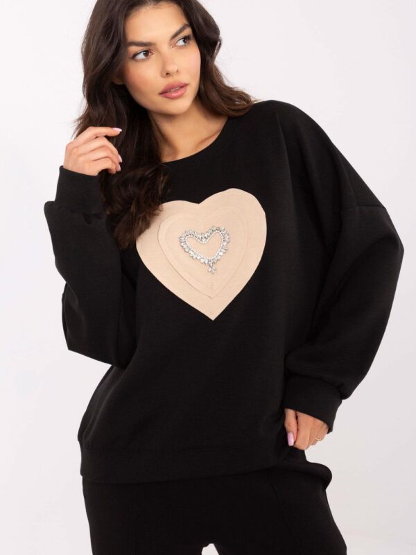 Bluza Damska Model MI-BL-271594.85 Black - Italy Moda