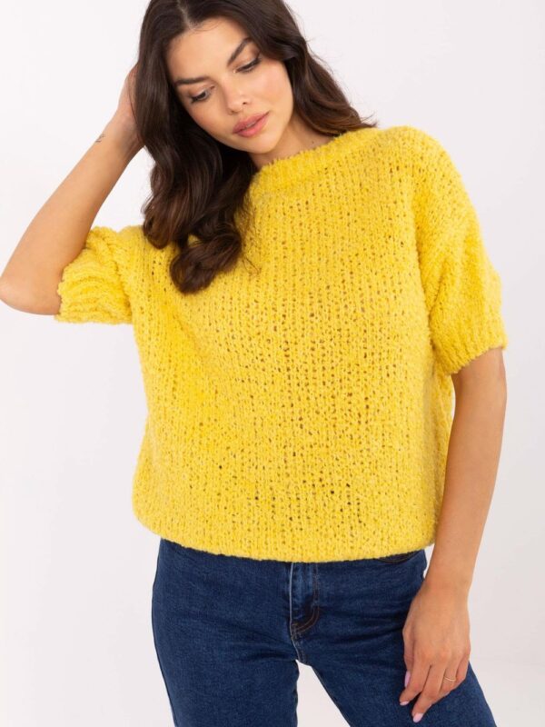 Sweter Damski Model MI-SW-2701.23 Yellow - Italy Moda