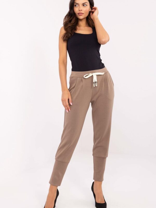 Spodnie Dresowe Model DHJ-SP-9283.83P Brown - Italy Moda