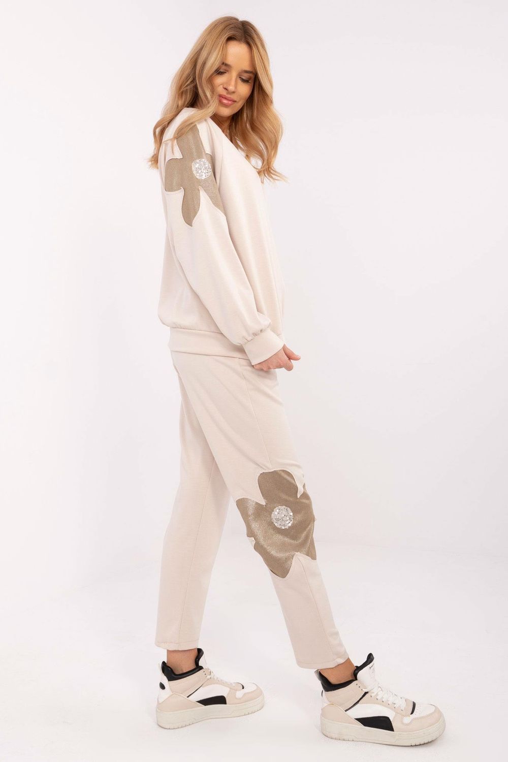 Spodnie Komplet Model MI-KMPL-M6122.60 Beige - Italy Moda