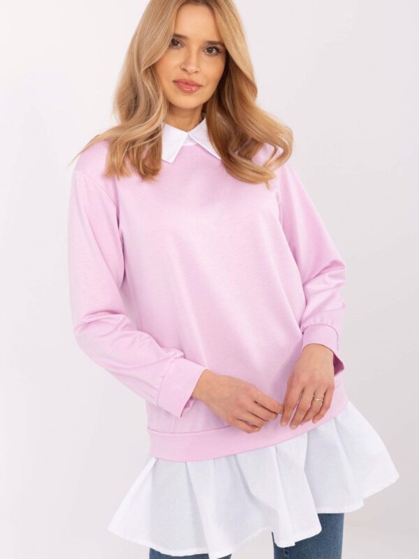 Bluzka Model MI-BZ-A5997.49 Light Violet - Italy Moda