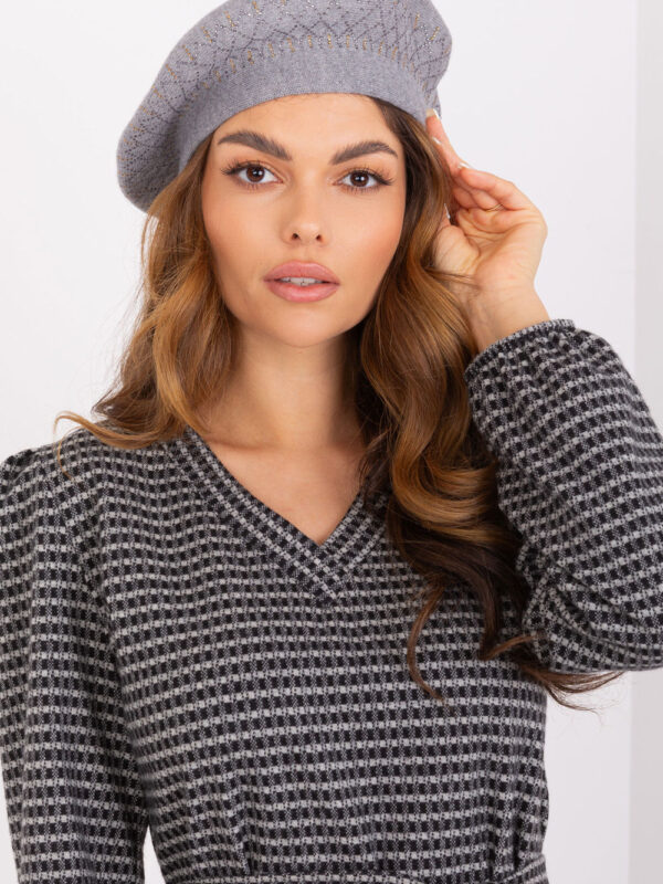 Beret Model AT-CZ-231605.24P Grey - AT