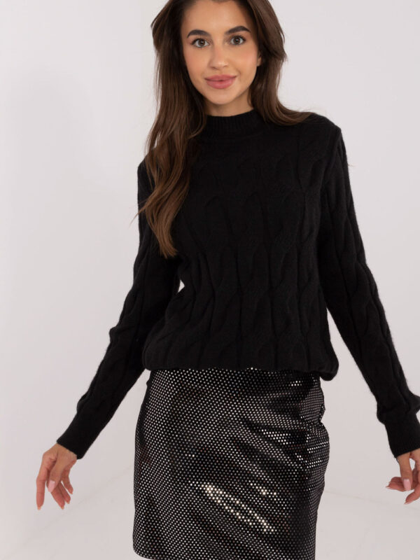 Sweter Damski Model AT-SW-2235.00P Black - AT
