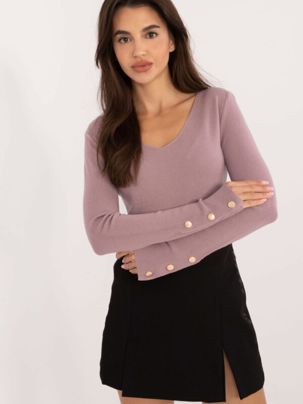 Sweter Damski Model AT-SW-2334.49 Violet - AT