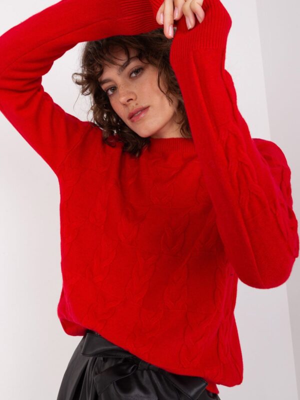 Sweter Damski Model AT-SW-2340.22 Red - AT