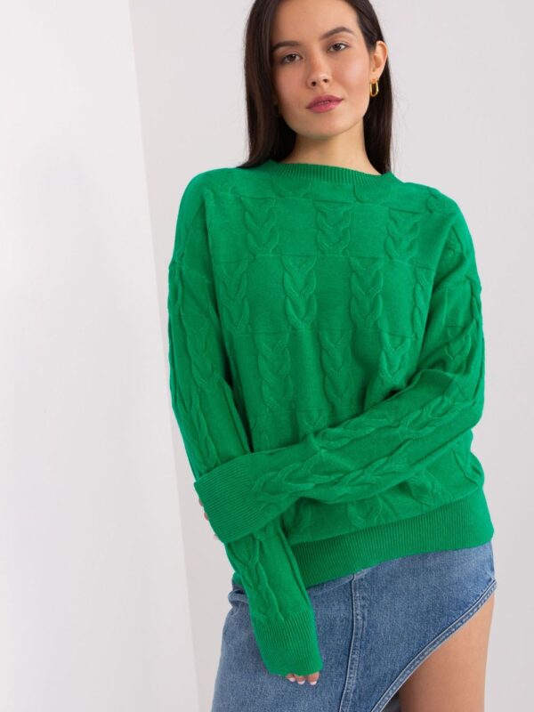 Sweter Damski Model AT-SW-2340.22 Green - AT