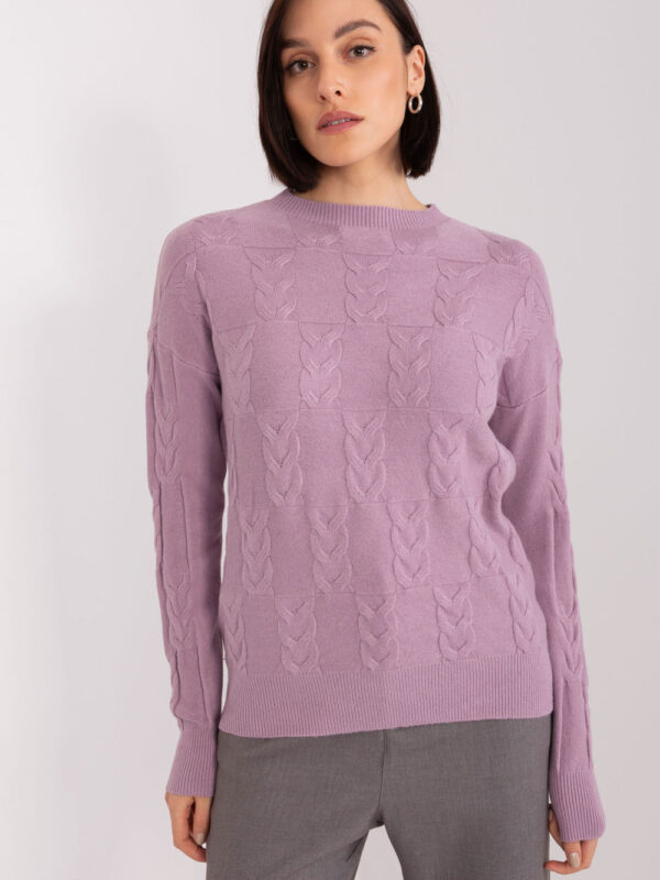 Sweter Damski Model AT-SW-2340.43 Violet - AT