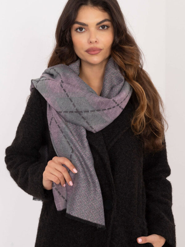 Chusta Model AT-CH-12301.82P Grey/Pink - AT