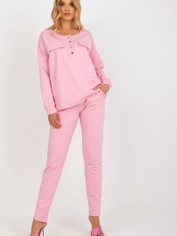 Spodnie Komplet Model LK-KMPL-509315.06 Pink - Lakerta