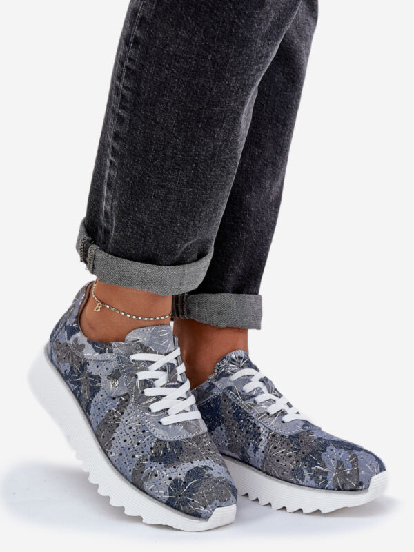 Buty Sportowe Model DA LR51-635 Blue - Step in style