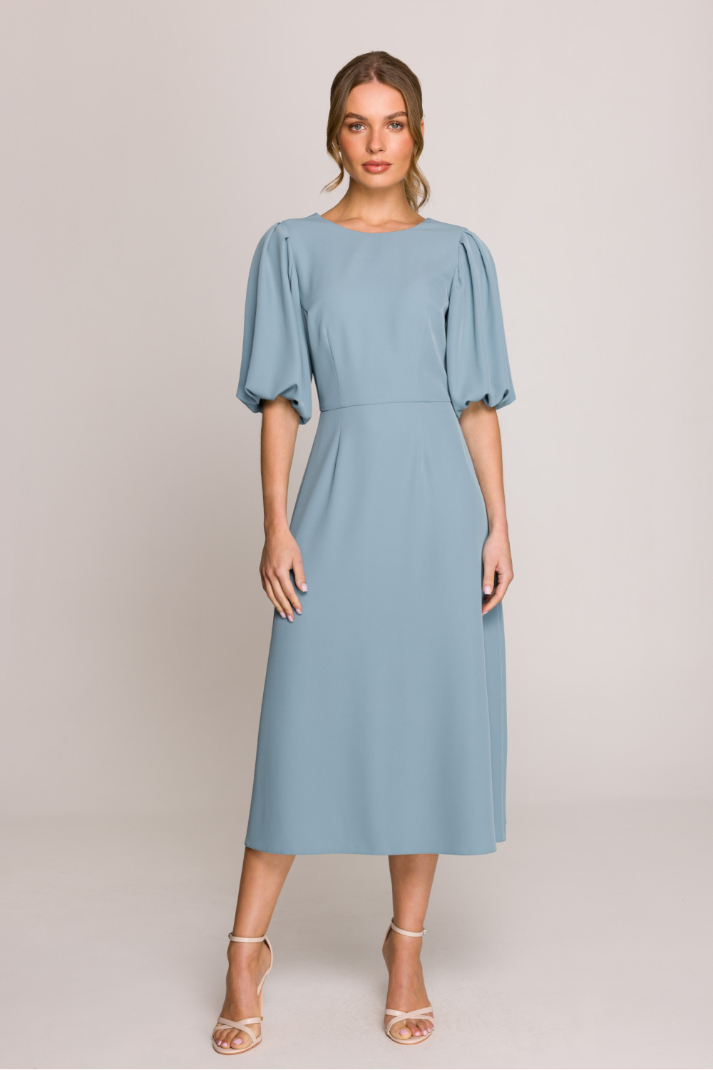 Sukienka Model S399 Cold Blue - Stylove