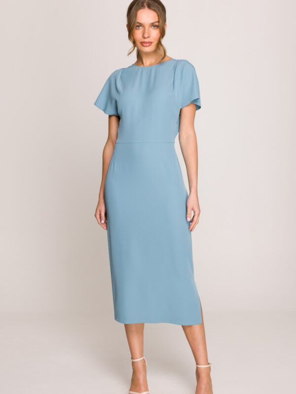 Sukienka Model S398 Cold Blue - Stylove