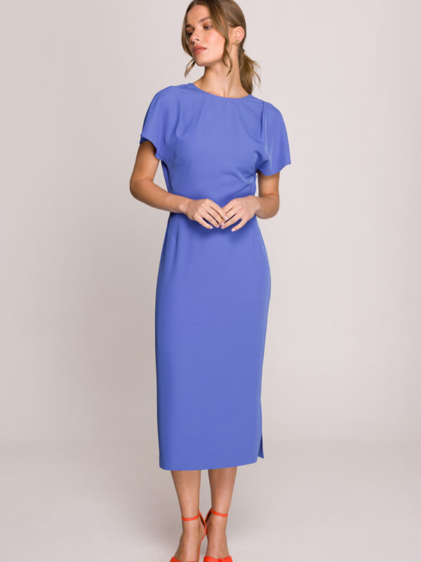 Sukienka Model S398 Blue - Stylove