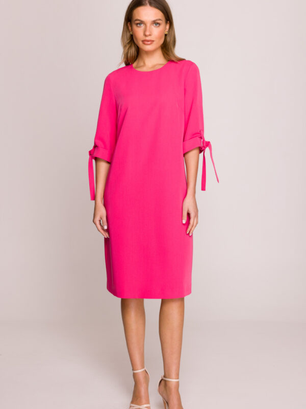 Sukienka Model S393 Pink - Stylove