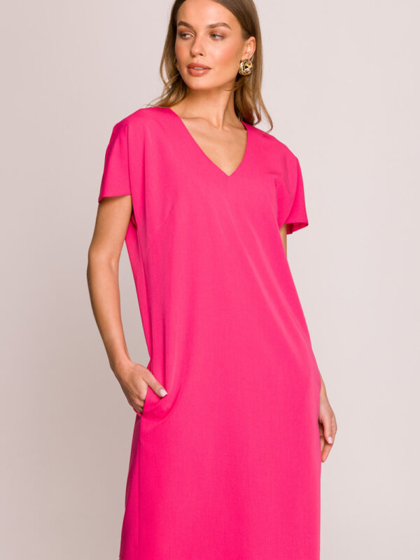 Sukienka Model S392 Pink - Stylove