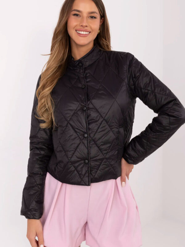 Kurtka Damska Model MI-KR-88366.73P Black - Italy Moda