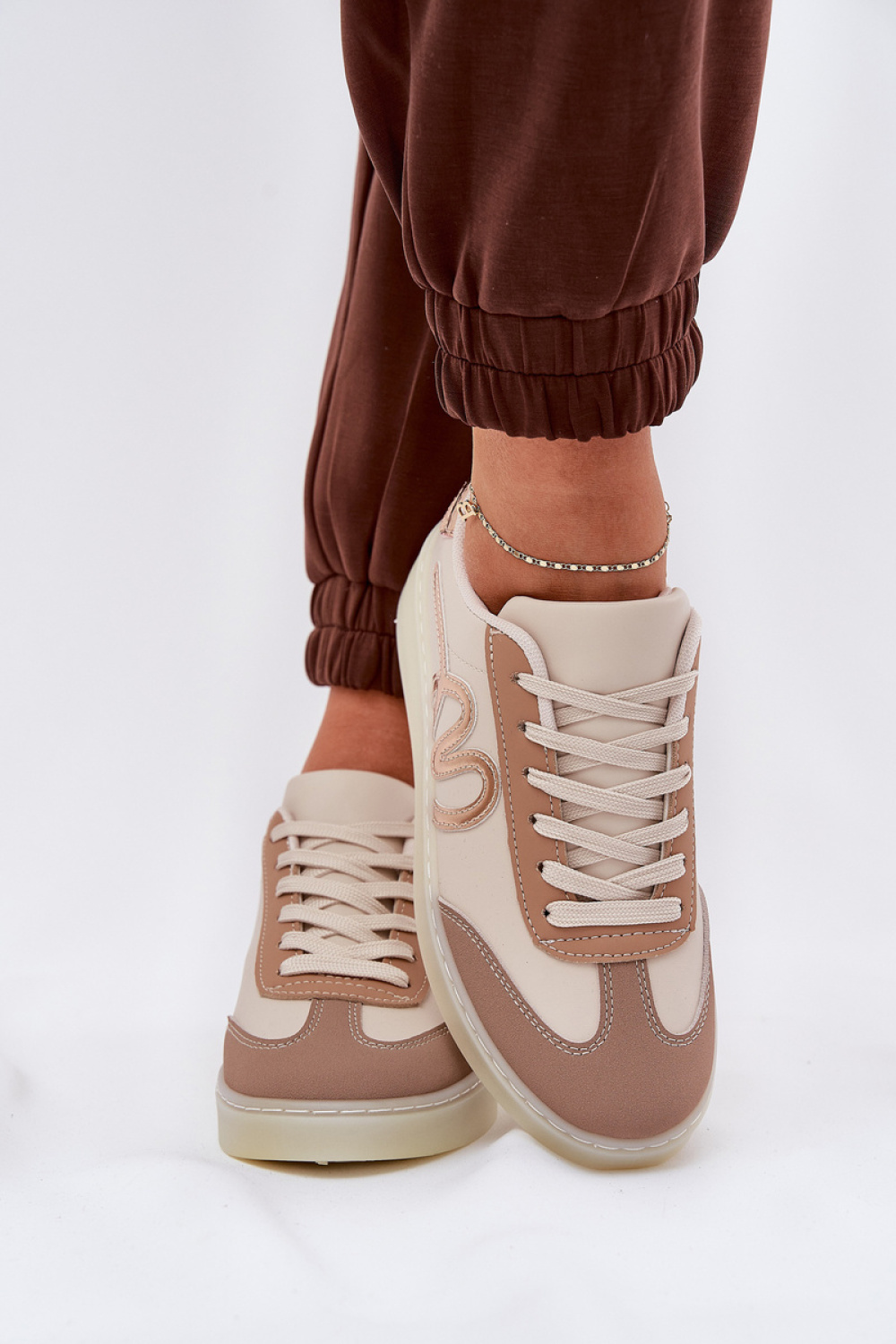 Buty Sportowe Model Iladira C2038-4 Gold/Beige - Step in style