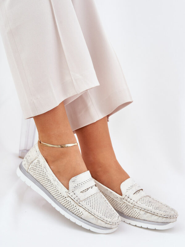 Mokasyny Model Bralithia 25PB02-9039 Gold - Step in style