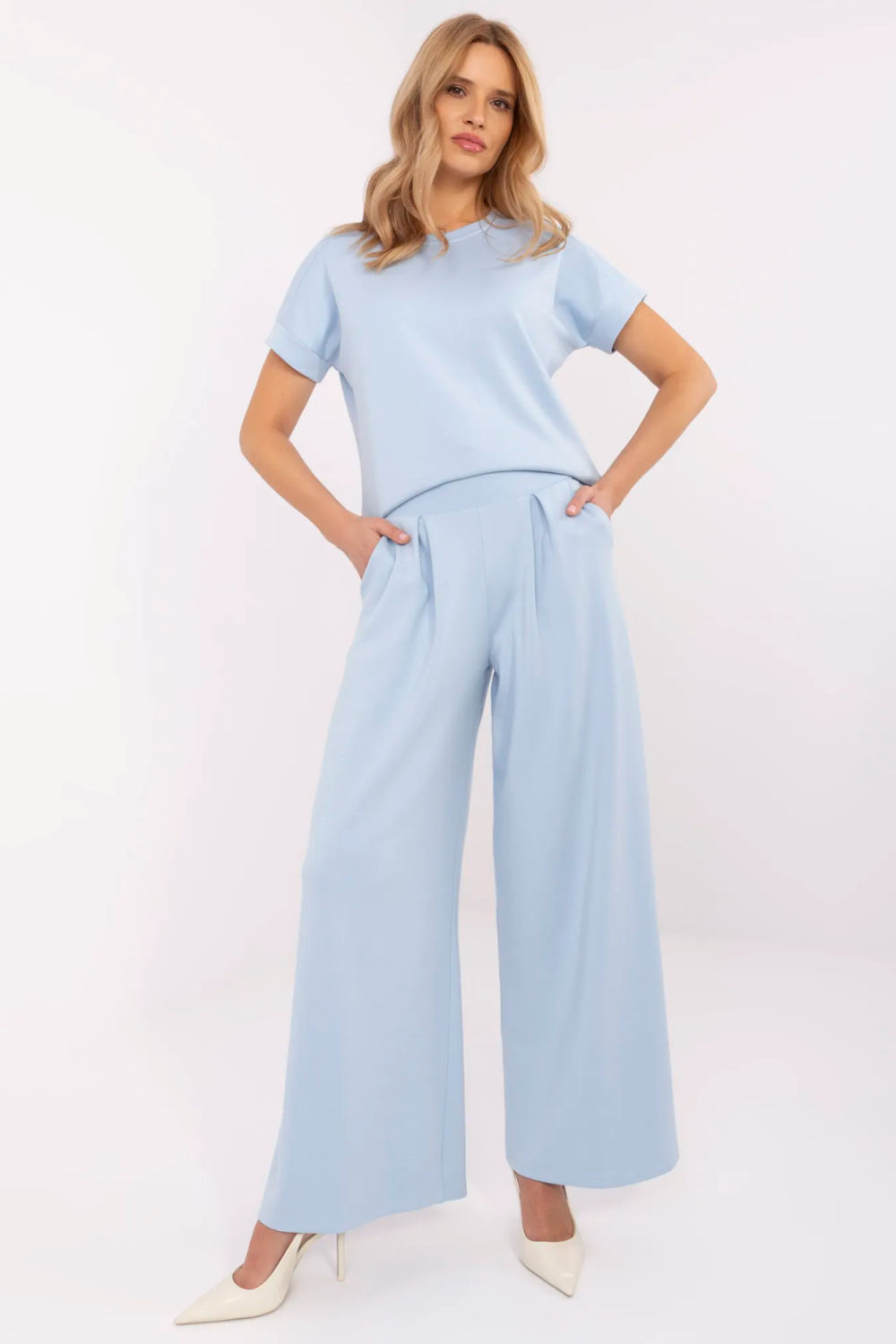 Spodnie Dresowe Model RV-DR-A613.69 Light Blue - Relevance