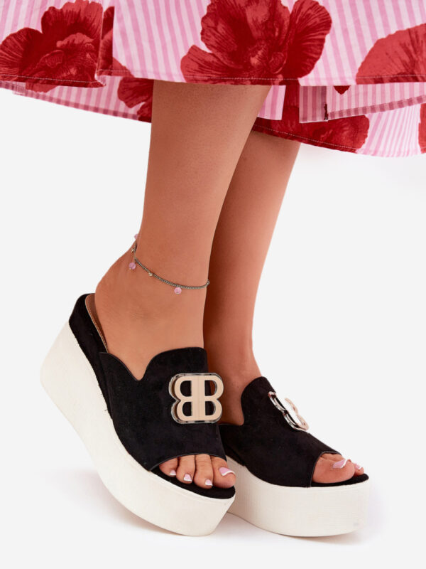 Sandał Klapki Model Tanonea 2283 Black - Step in style