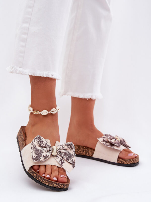 Sandał Klapki Model Lisandrea 1147 Beige - Step in style