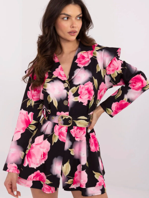 Kombinezon Model DHJ-KO-20615-2.60 Black/Pink - Italy Moda