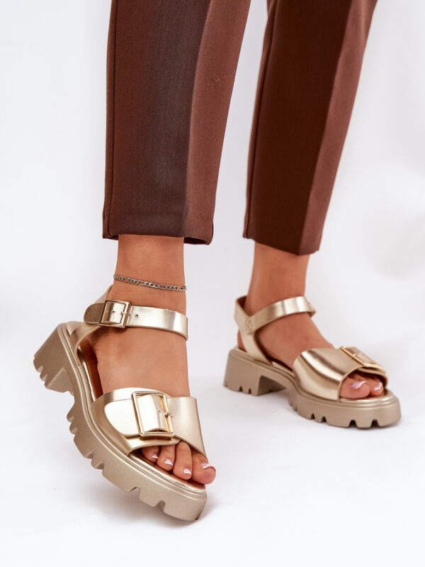 Sandały Model Gofielle 8068 Gold - Step in style