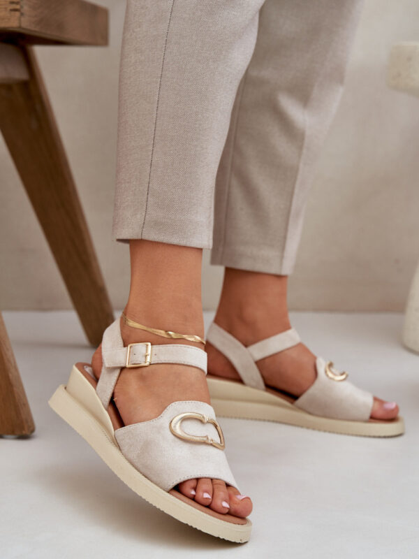 Sandały Model Salianes RMR2267-10 Beige - Step in style