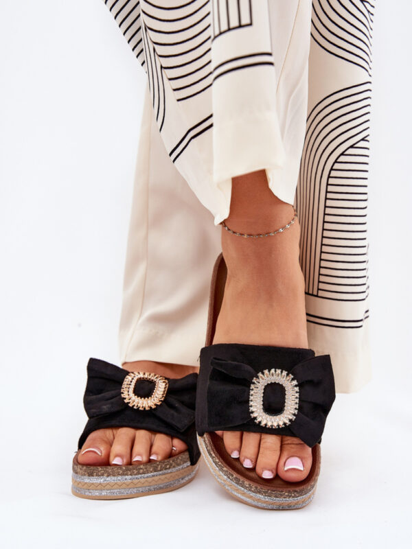 Sandał Klapki Model Lenela M535 Black - Step in style
