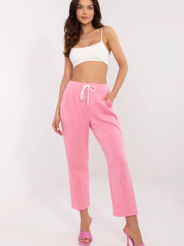 Spodnie Dresowe Model DHJ-SP-20523.66P Pink - Italy Moda