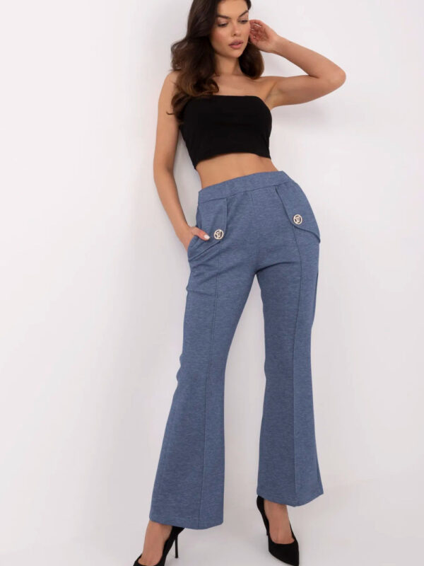 Spodnie Dresowe Model DHJ-SP-20518.12 Dark Blue - Italy Moda
