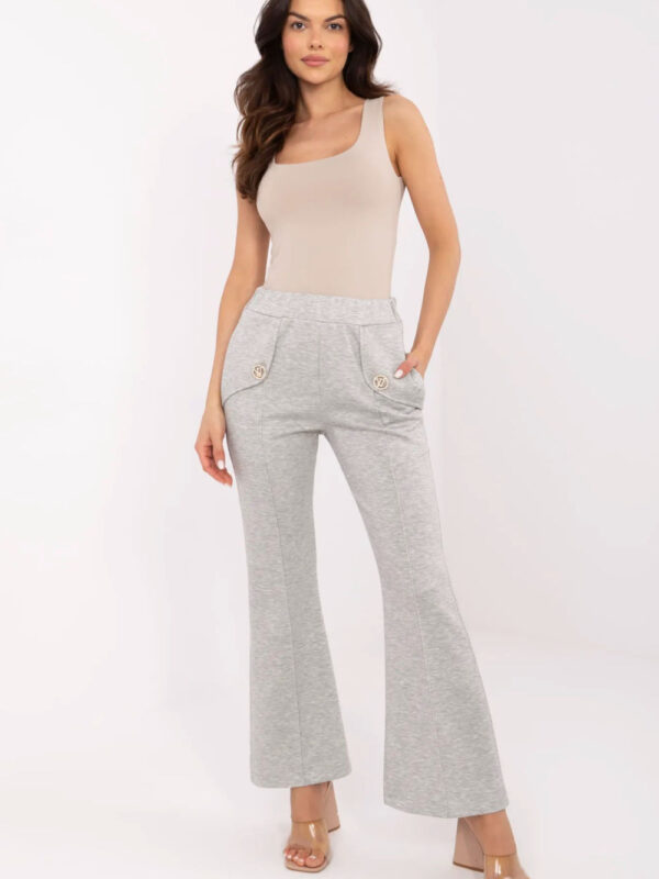 Spodnie Dresowe Model DHJ-SP-20518.12 Grey - Italy Moda