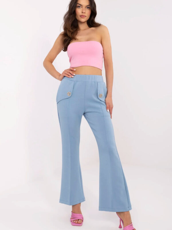 Spodnie Dresowe Model DHJ-SP-20518.12 Blue - Italy Moda