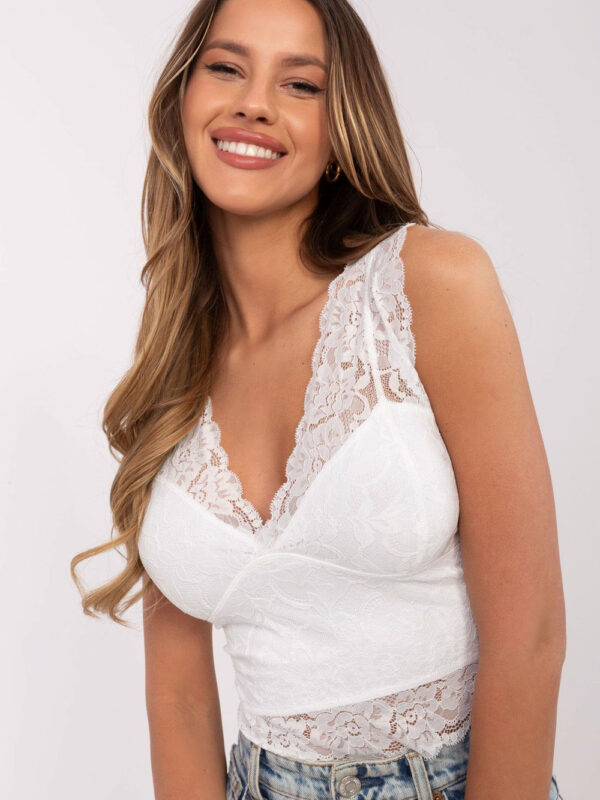 Koszulka Top Model D16048W02345A White - Sublevel