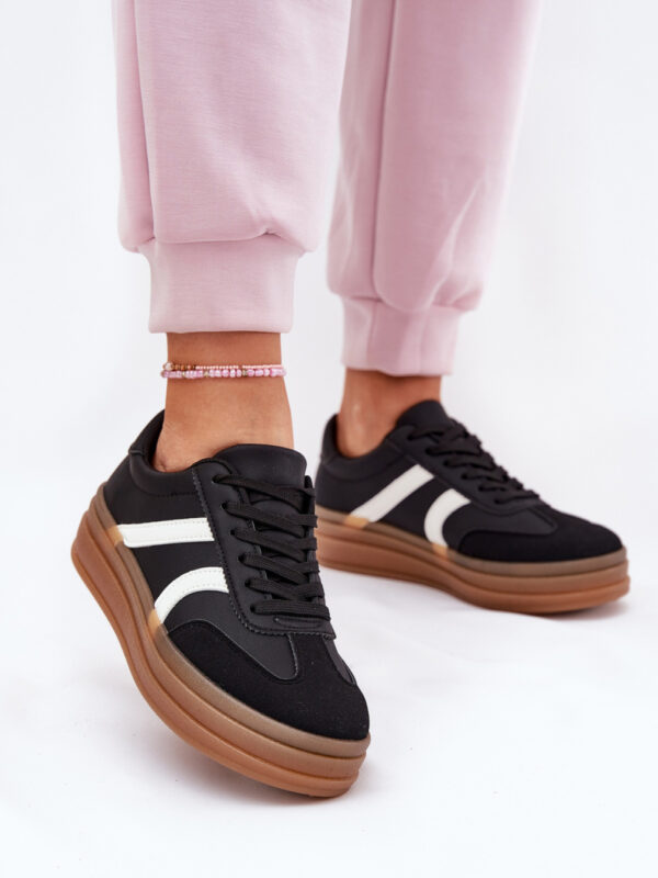 Buty Sportowe Model Tolianna 25SP26-9087 Black - Step in style