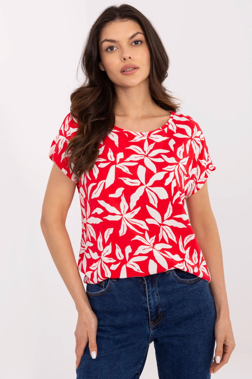 Bluzka Model D73771M10978X Coral - Sublevel