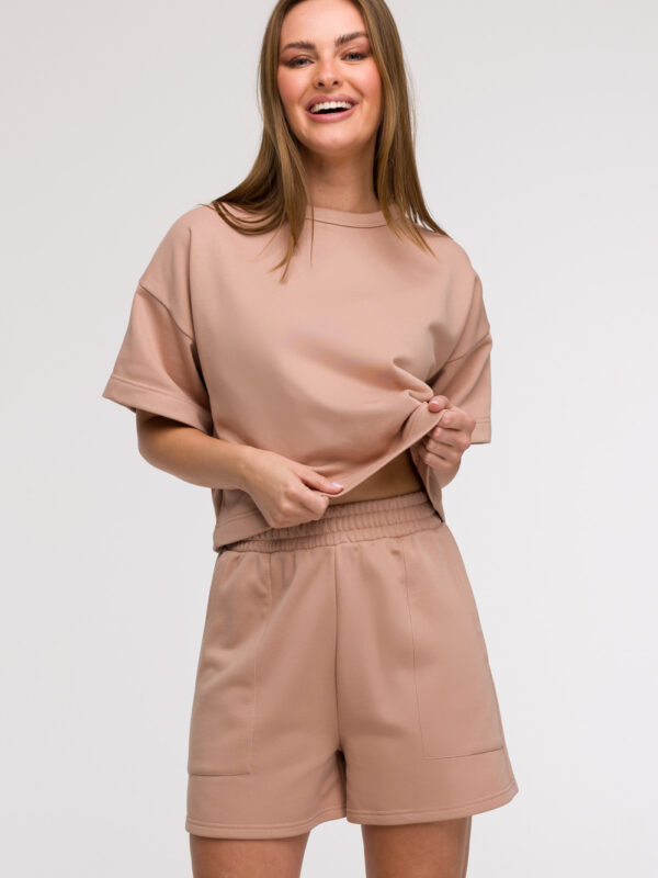 Szorty Damskie Model B295 Mocca - BeWear