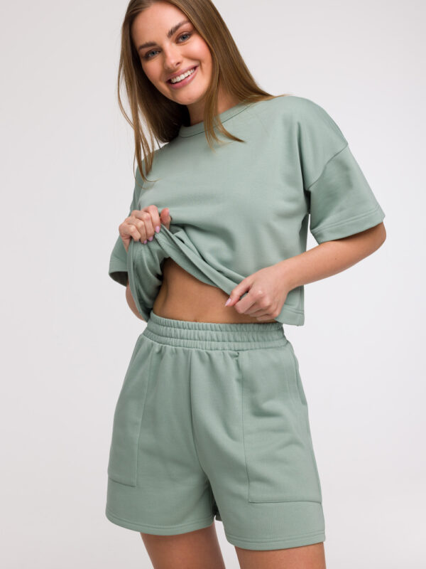 Szorty Damskie Model B295 Mint - BeWear